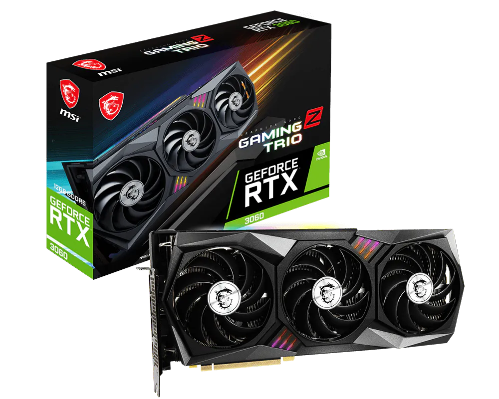 MSI GeForce RTX 3060 GAMING Z TRIO 12G